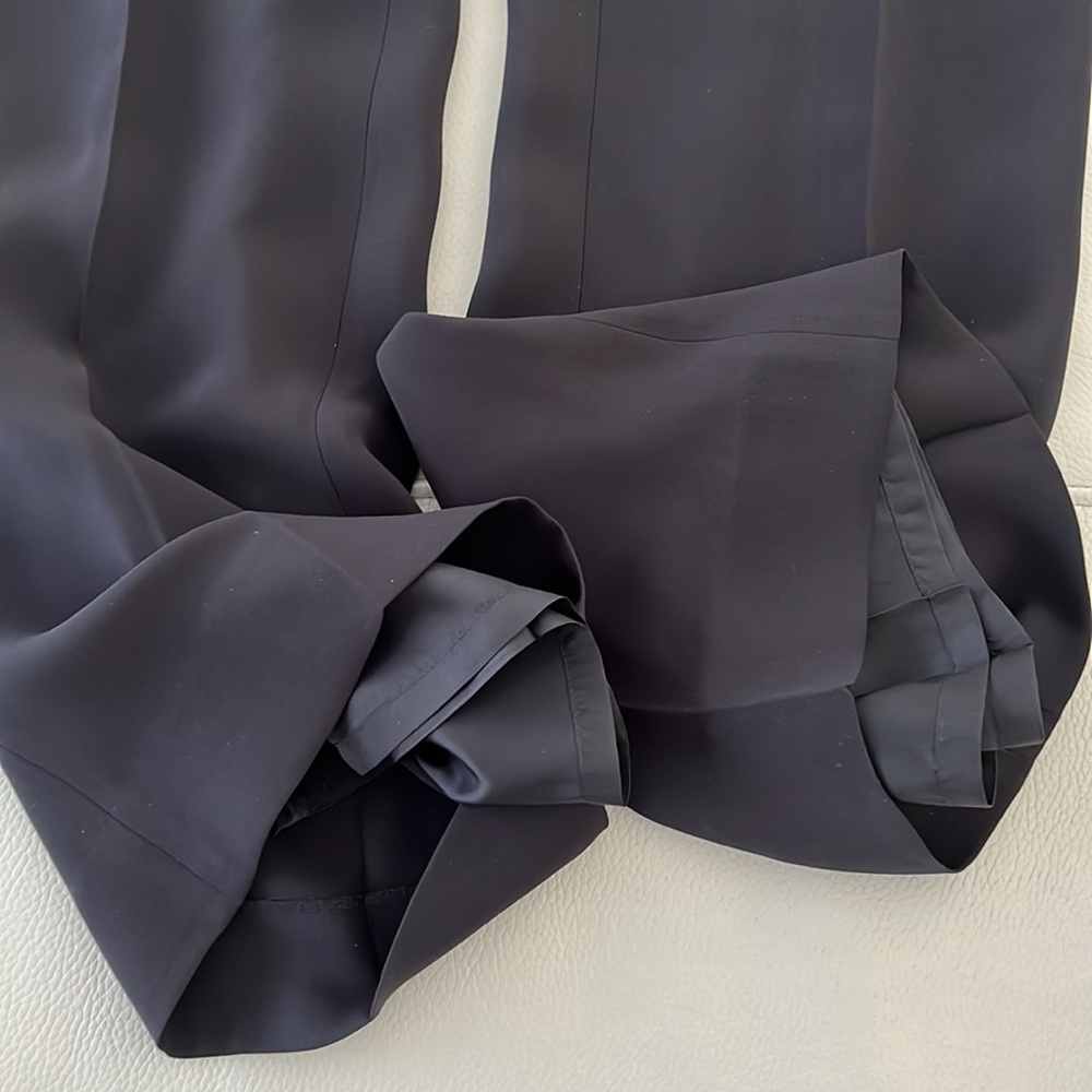 Lauren Ralph Lauren Black Wide Leg Pants - Picture 8 of 8